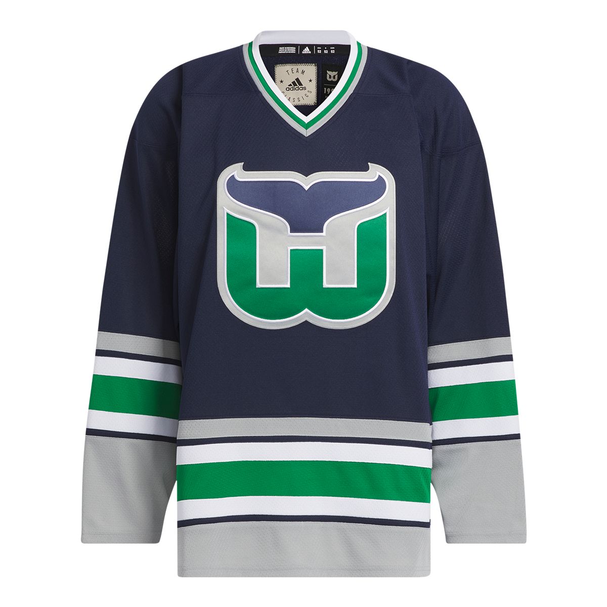 Hartford Whalers adidas '94 Classics Jersey