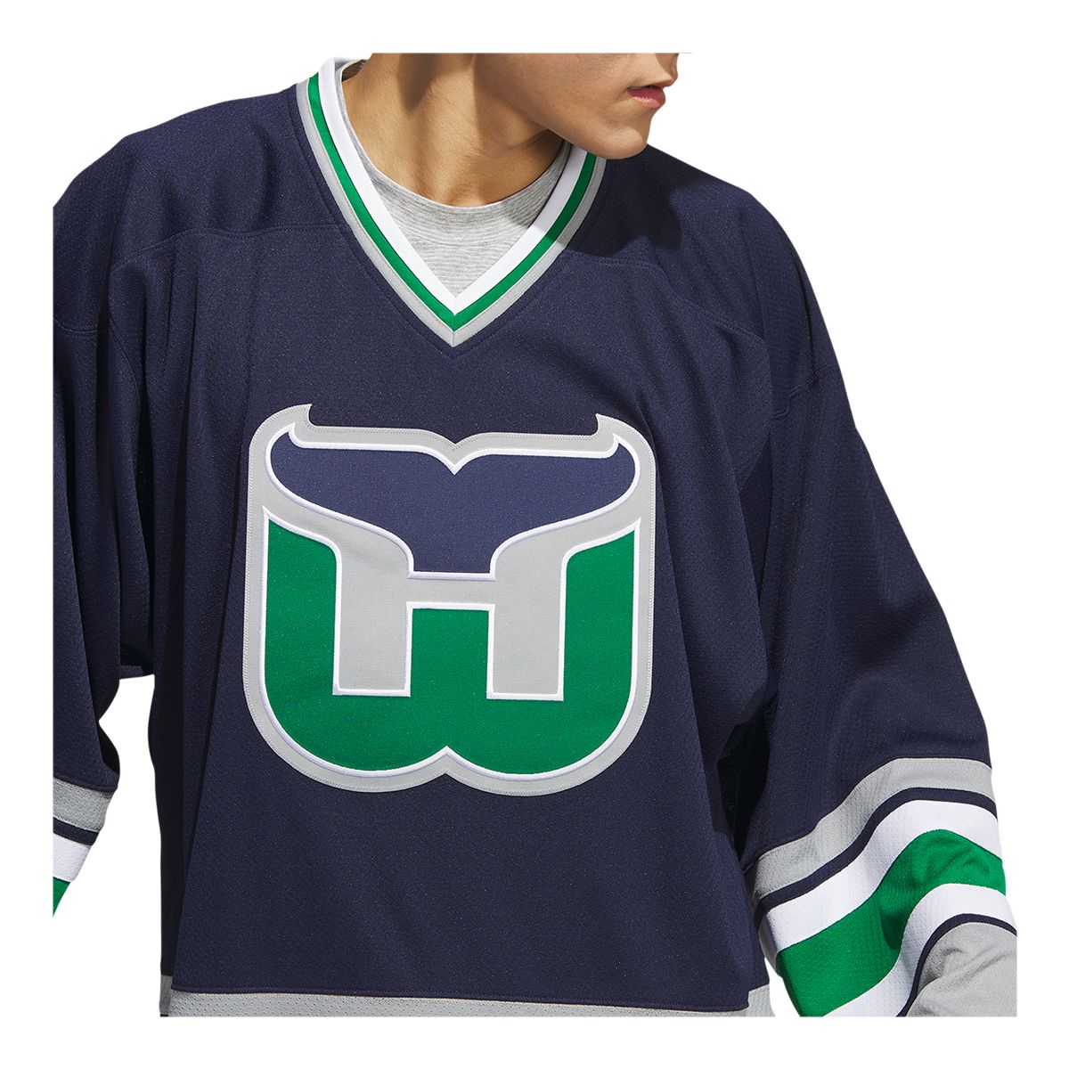 Hartford Whalers adidas '94 Classics Jersey