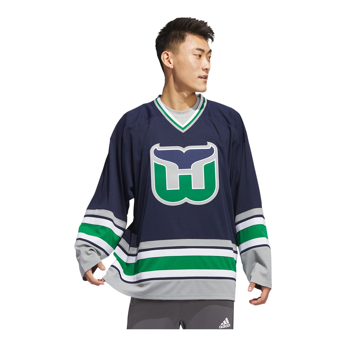 Hartford Whalers adidas '94 Classics Jersey