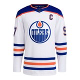 Edmonton Oilers adidas Connor McDavid Prime Authentic Jersey Front_Flat