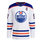  Connor McDavid Shirt (Cotton, Small, Heather Gray) - Edmonton  Men's Apparel - Connor McDavid Elite O WHT : Sports & Outdoors