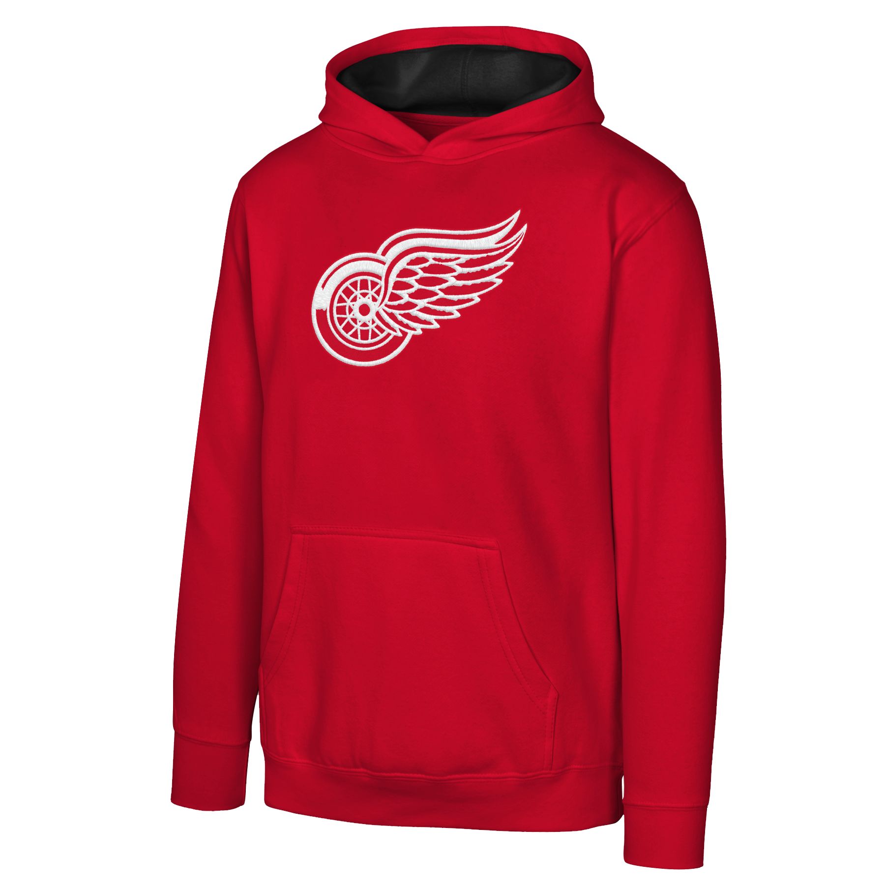 Youth Detroit Red Wings Outerstuff Prime Pullover Fleece Hoodie