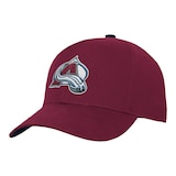 Youth Colorado Avalanche Outerstuff Precurved Snapback Cap Front_Angled_Left