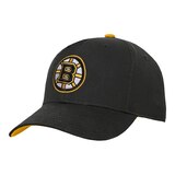 Youth Boston Bruins Outerstuff Precurved Snapback Cap Front_Angled_Left