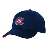 Youth Montreal Canadiens NHL Precurved Snapback Cap Front_Angled_Left