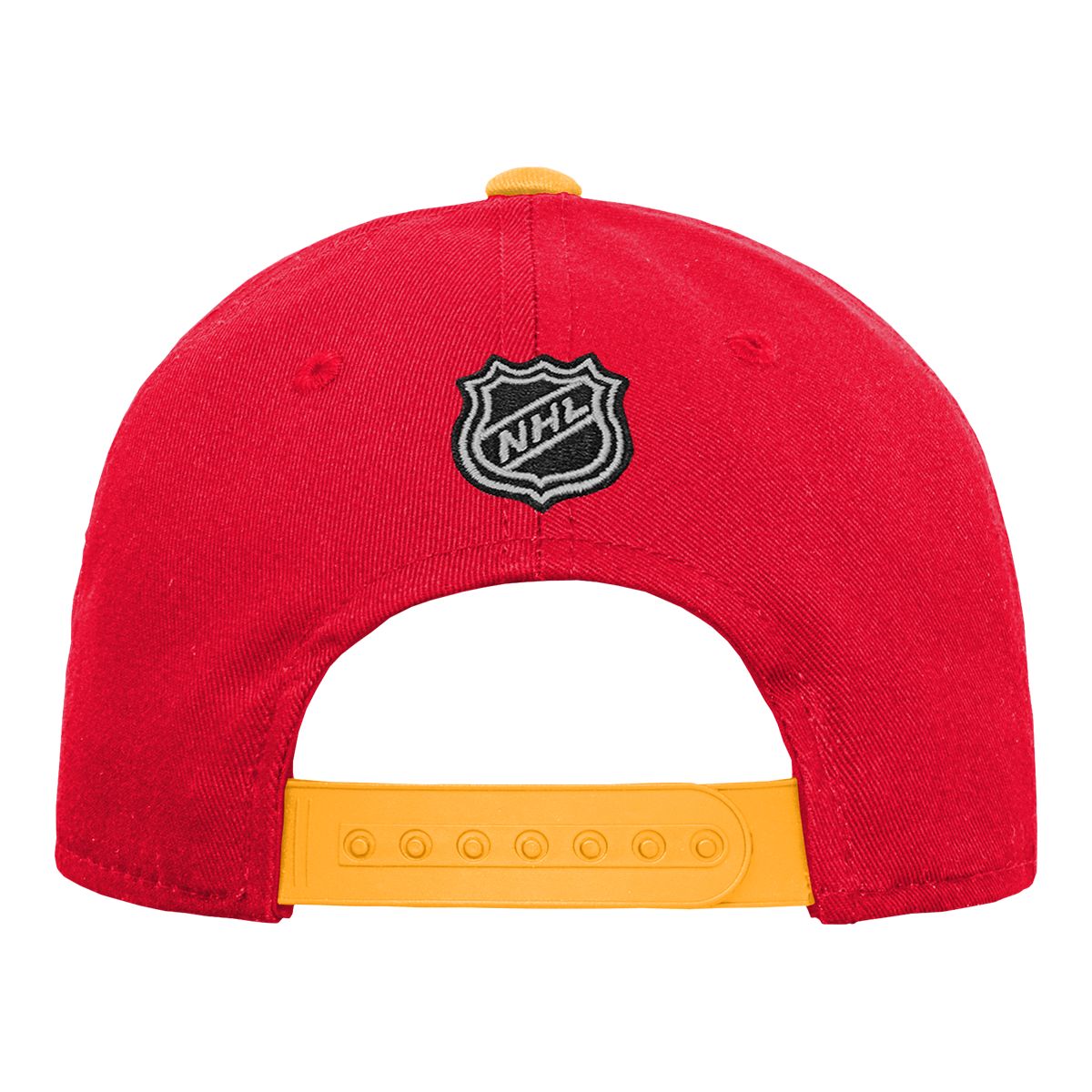Youth Calgary Flames Outerstuff Precurved Snapback Cap