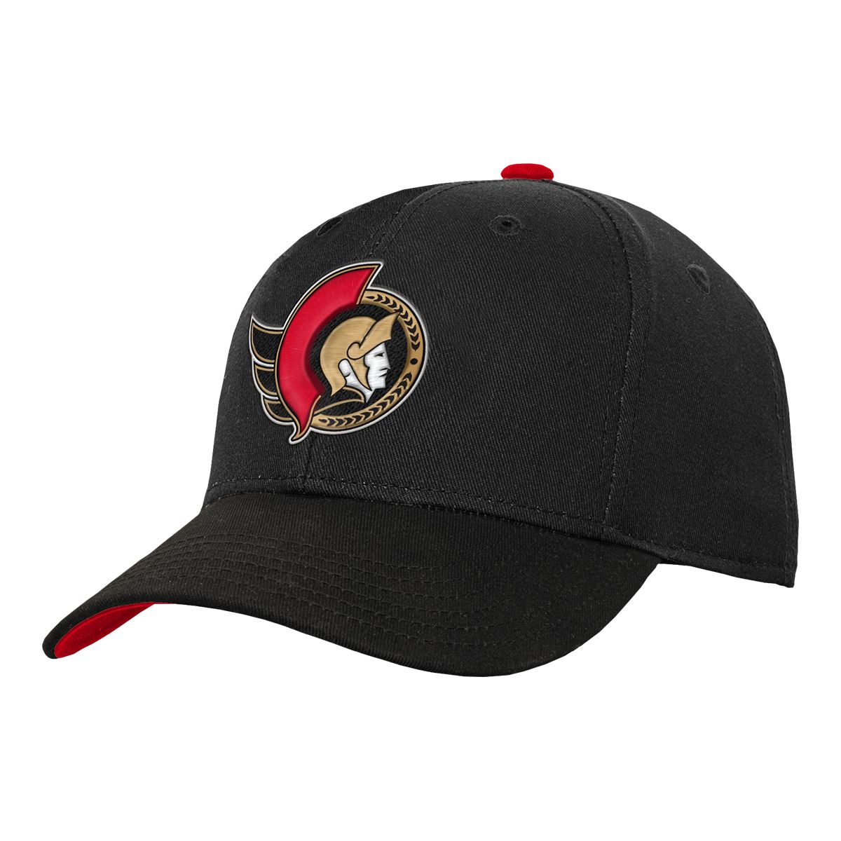 Youth Ottawa Senators Outerstuff Precurved Snapback Cap
