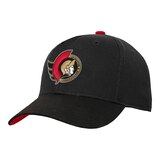 Youth Ottawa Senators Outerstuff Precurved Snapback Cap Front_Angled_Left