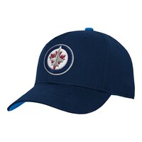 Youth Winnipeg Jets Outerstuff Precurved Snapback Cap Front_Angled_Left