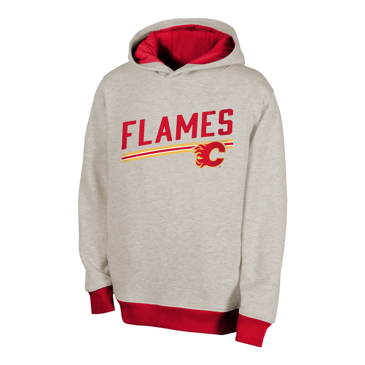 Youth Calgary Flames Outerstuff Timeless Hoodie