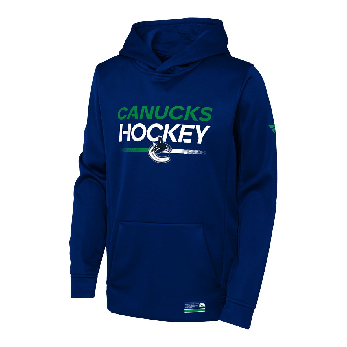 Youth Vancouver Canucks Outerstuff Authentic Pro Hoodie