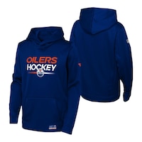 Youth Edmonton Oilers Outerstuff Authentic Pro Hoodie Composite_or_Mixed