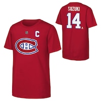 Youth Montreal Canadiens Outerstuff Suzuki T Shirt Composite_or_Mixed