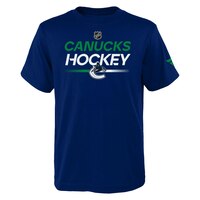 Youth Vancouver Canucks Outerstuff Apro Wordmark T Shirt Front_Flat