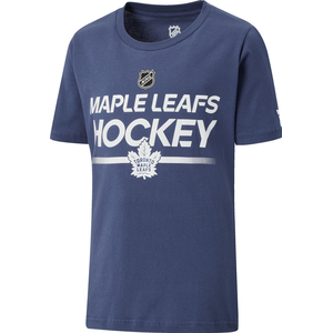 Youth Toronto Maple Leafs Outerstuff Apro Wordmark Cotton T Shirt