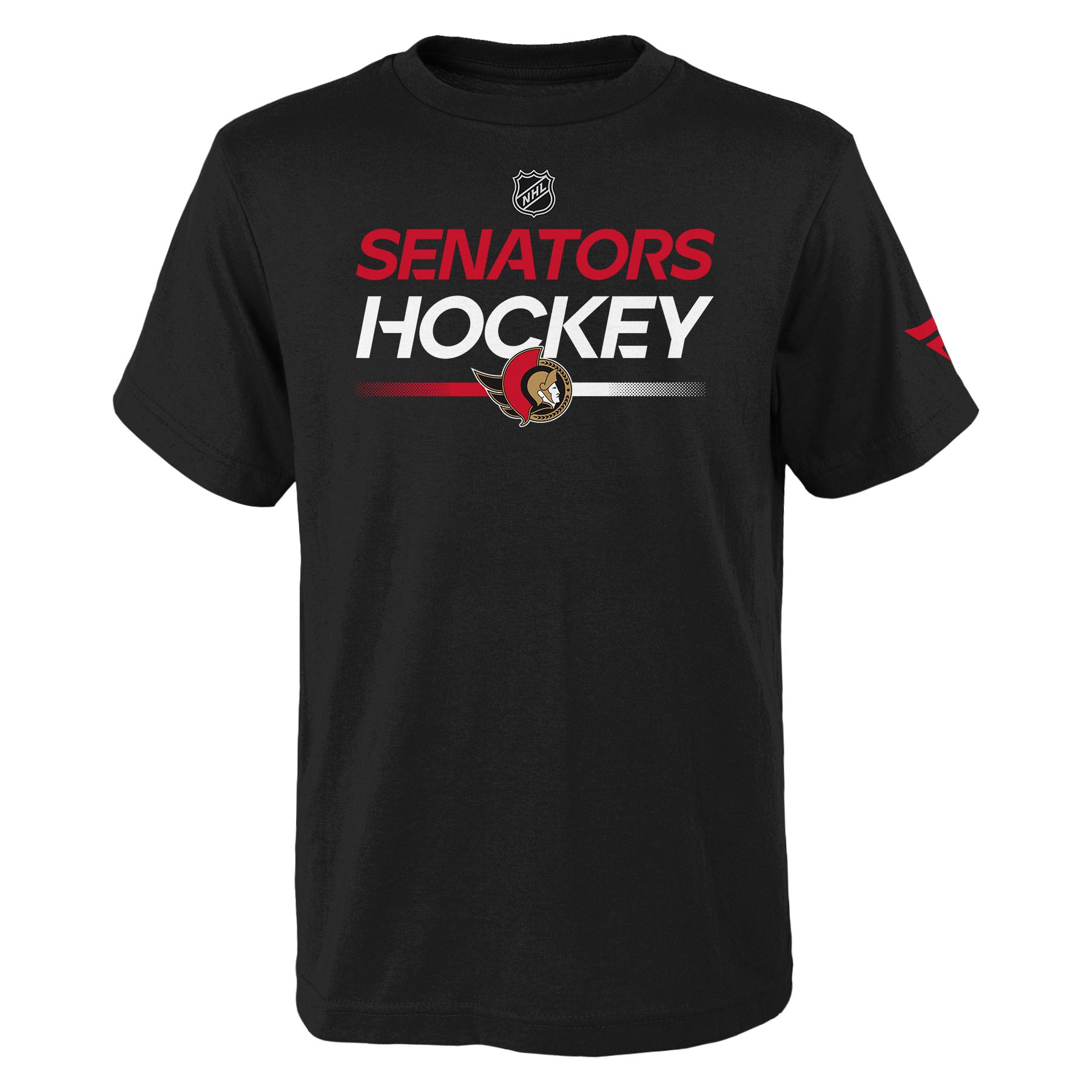 SportChek has Youth Ottawa Senators Outerstuff Apro Wordmark T Shirt
