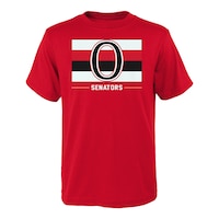 Youth Ottawa Senators Outerstuff Reissue Logo T Shirt Front_Flat