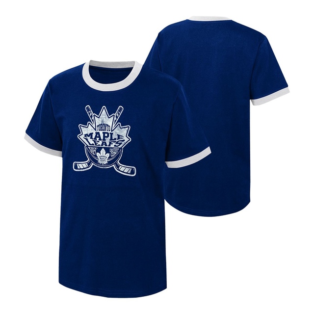 Youth Toronto Maple Leafs Outerstuff Ice City Crew Neck T Shirt