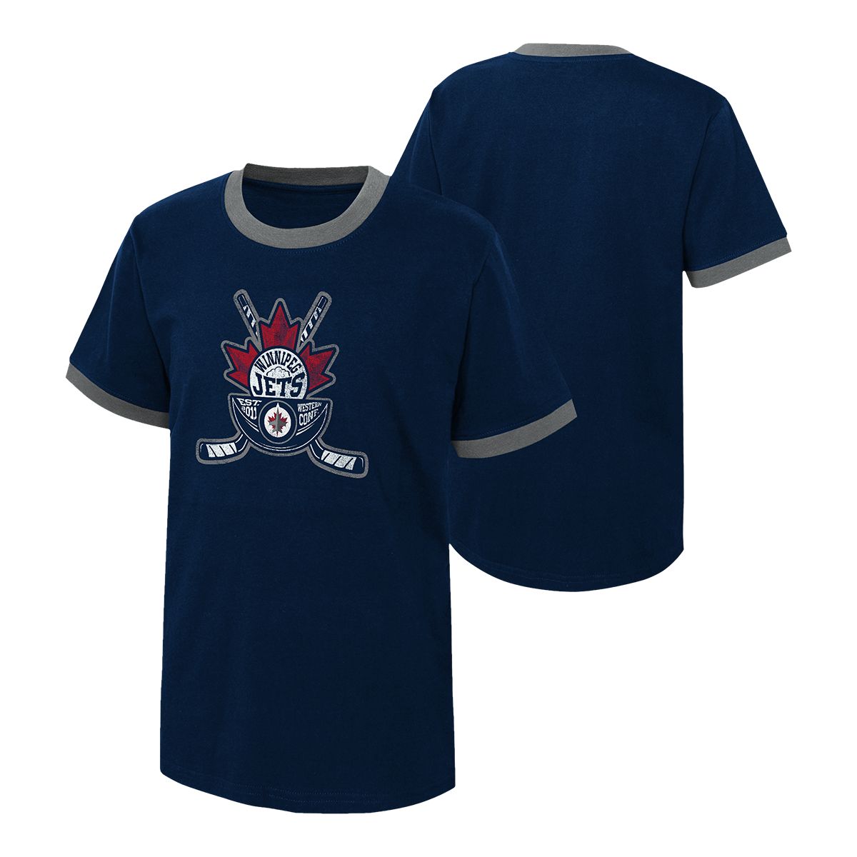 Youth Winnipeg Jets Outerstuff Ice City T Shirt