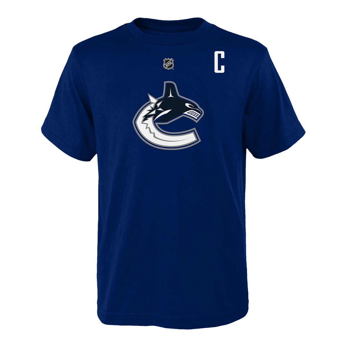 Youth Vancouver Canucks Outerstuff Quinn Hughes Player T Shirt