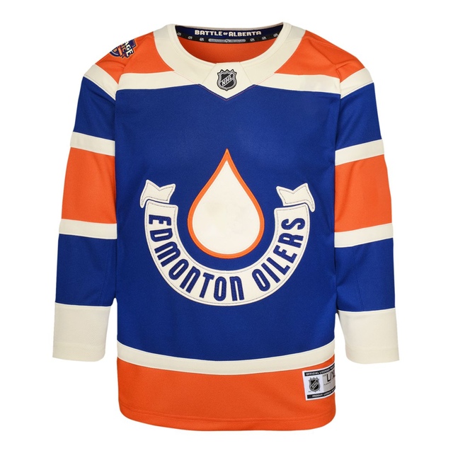 Children's oilers jerseys clearance
