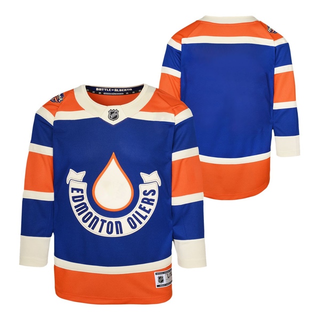 Youth Edmonton Oilers Outerstuff Heritage Classic Premier Jersey