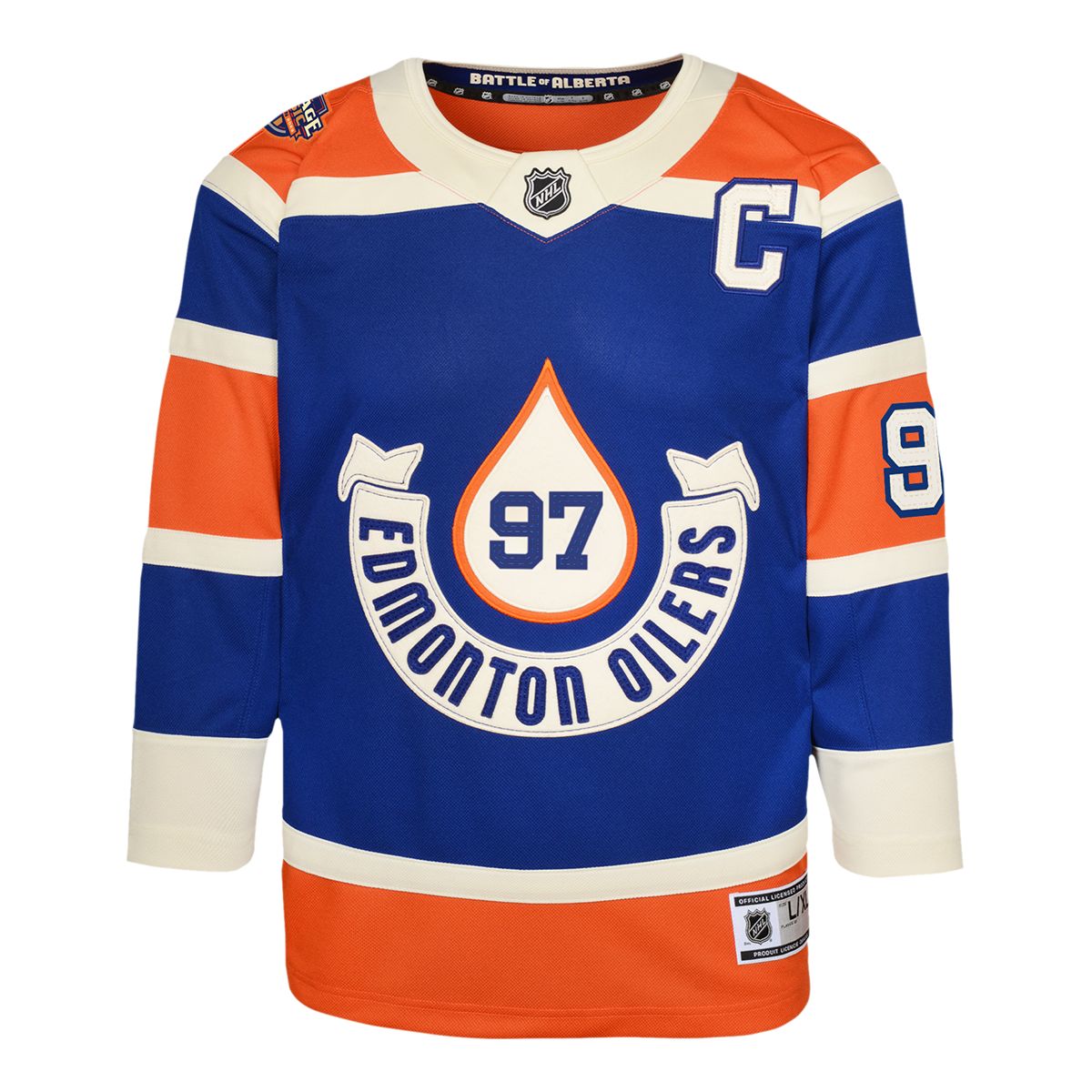Youth Edmonton Oilers Outerstuff Connor McDavid Heritage Premier Jersey