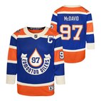 NHL Edmonton Oilers Authentic Crewdie Jersey, Dark Blue, XX-Large : :  Fashion