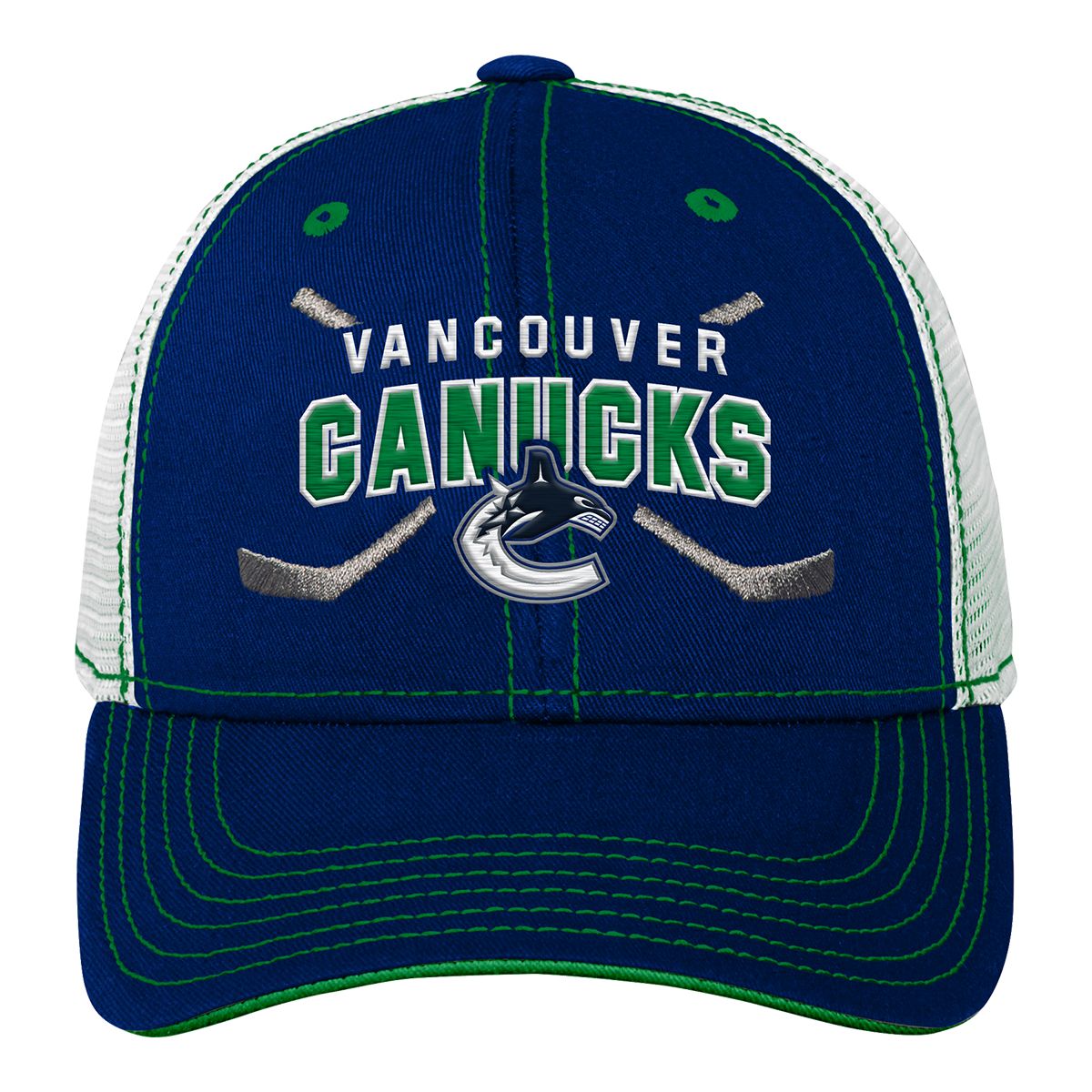 Child Vancouver Canucks Outerstuff Lockup Meshback Adjustable Cap