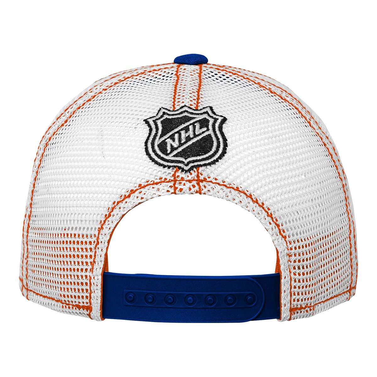 Child Edmonton Oilers Outerstuff Lockup Meshback Adj Cap
