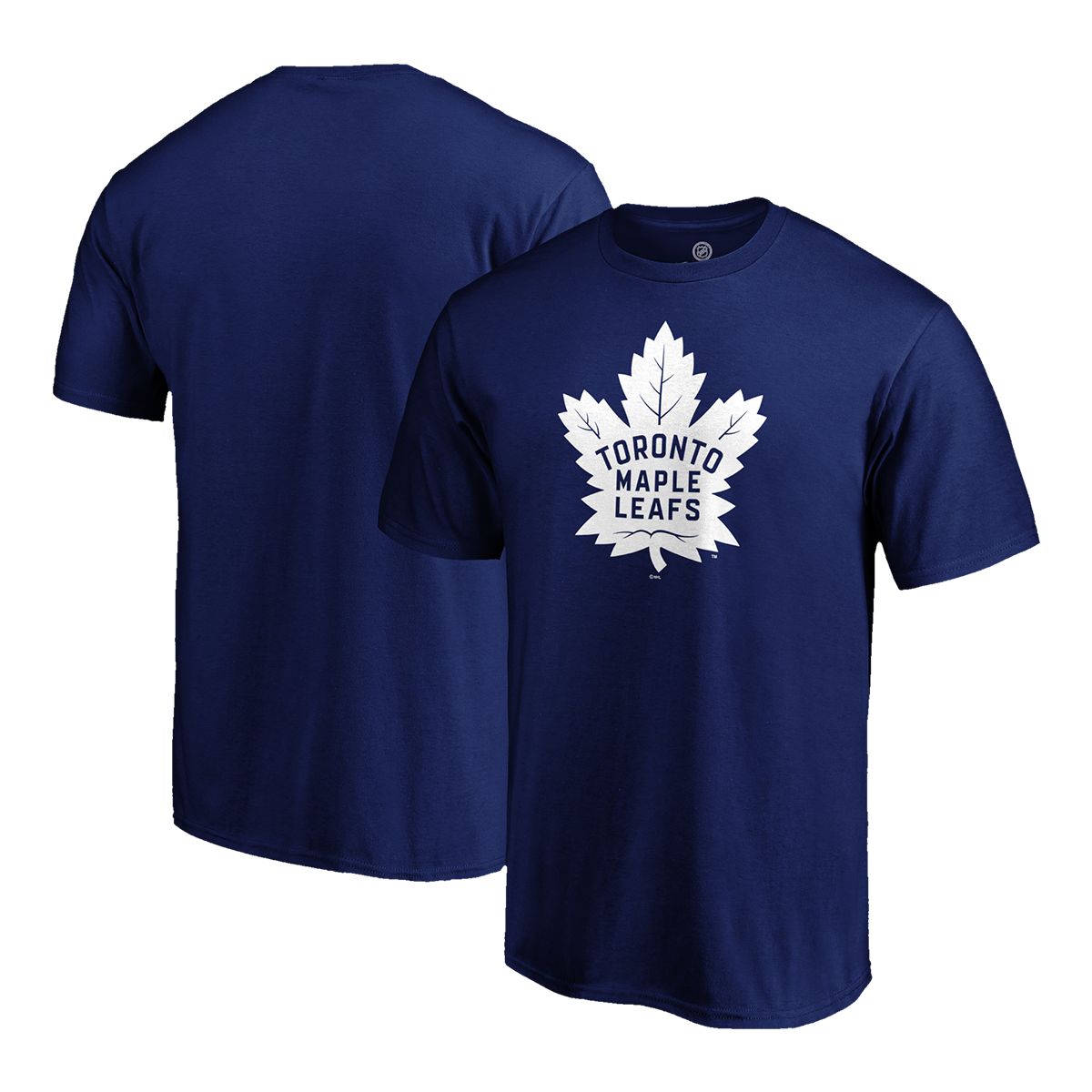 Toronto Maple Leafs Fanatics Branded Core Primary Logo Flex Hat - Blue