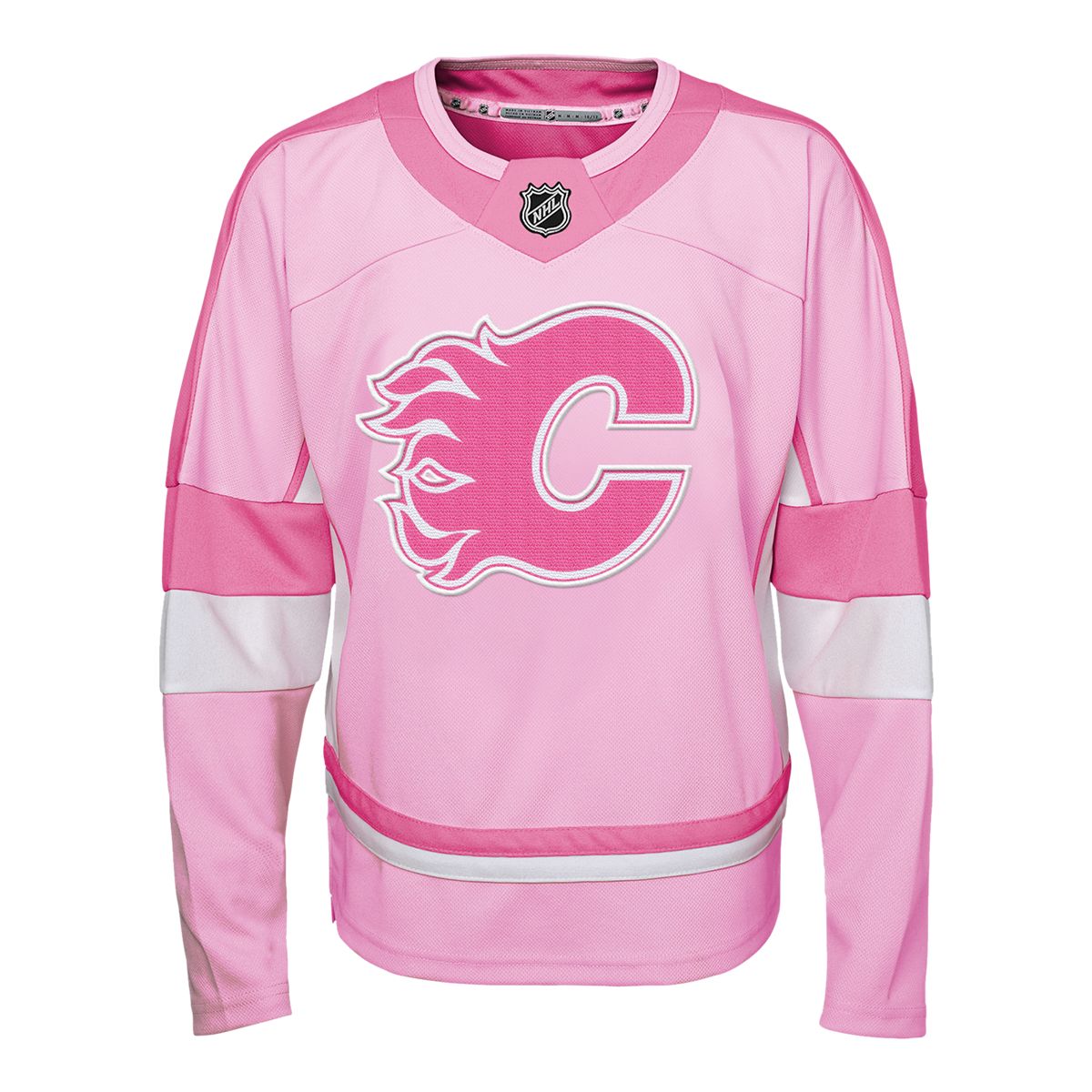 Calgary Flames Outerstuff Girls' Fashion Jersey