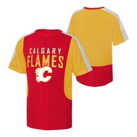 Youth Calgary Flames Outerstuff Compelling Slapshot T Shirt Composite_or_Mixed