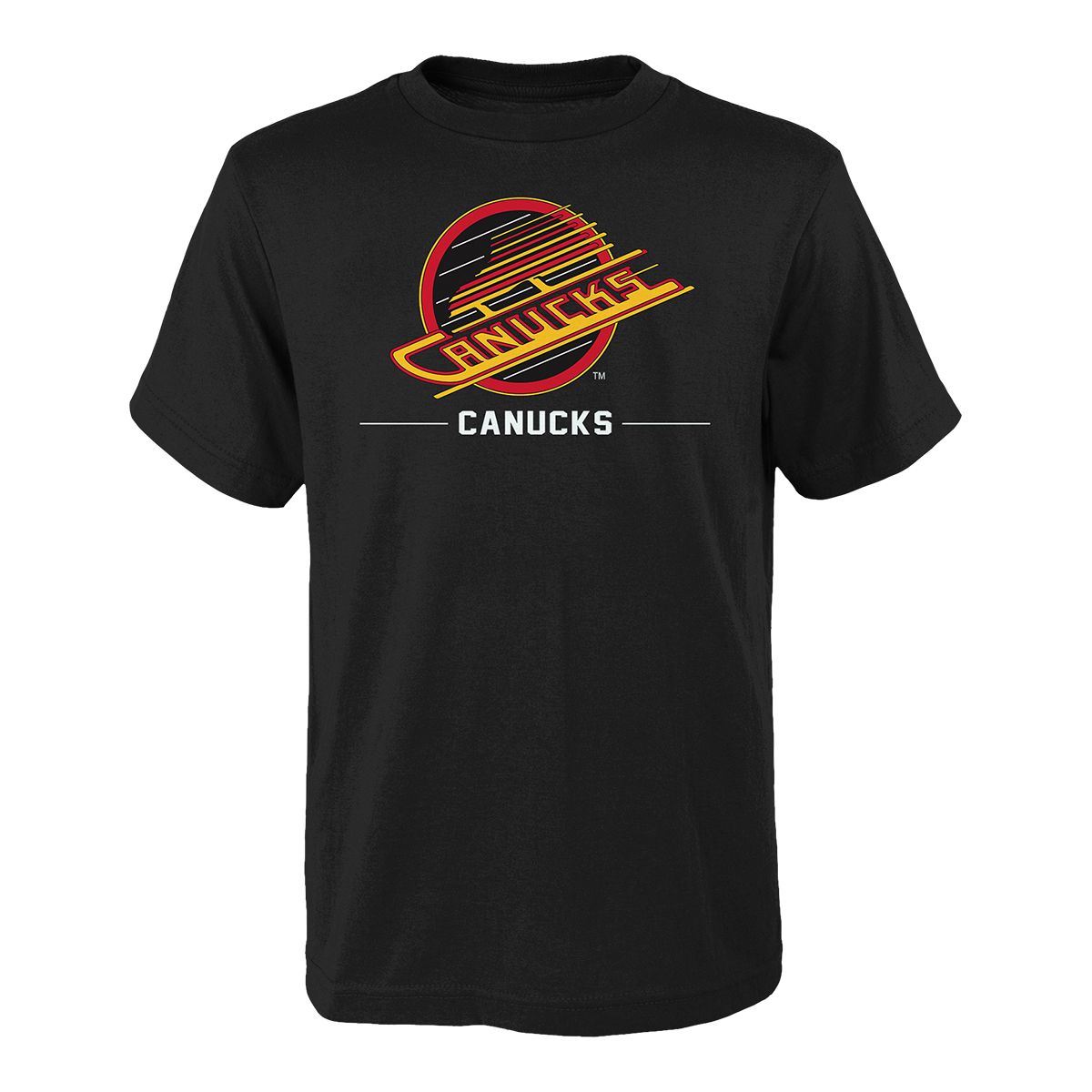 Youth Vancouver Canucks Outerstuff Reissue Logo T Shirt
