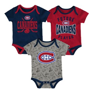 Infant Montreal Canadiens NHL Full Strength Creeper Set