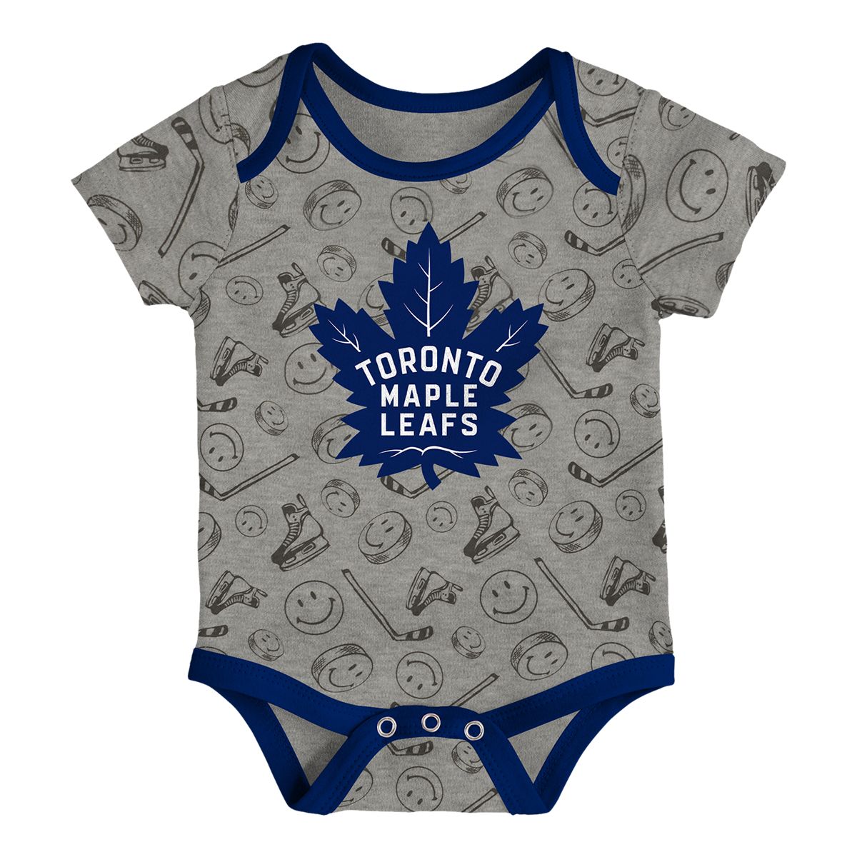 Calgary Flames Kids Flames Newborn Game Time Creeper Set CGY