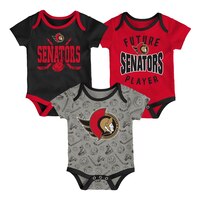 Infant Ottawa Senators Outerstuff Full Strength Creeper Set Front_Flat