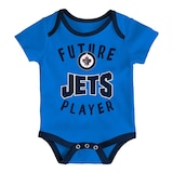 Infant Winnipeg Jets NHL Full Strength Creeper Set Front_Flat