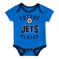 Infant Winnipeg Jets NHL Full Strength Creeper Set Front_Flat