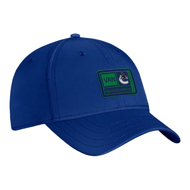 Vancouver Canucks Fanatics Authentic Pro Training Camp Struct Cap