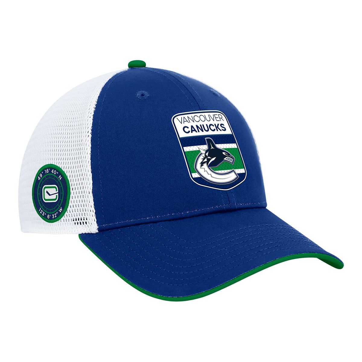 Vancouver Canucks Fanatics Authentic Pro Draft Cap