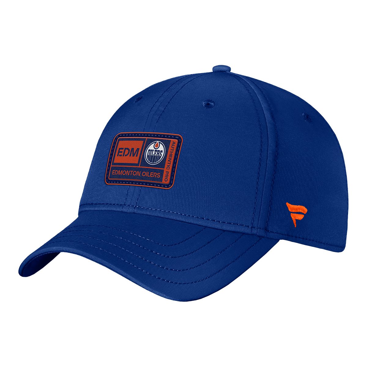 Edmonton Oilers Fanatics Authentic Pro Training Camp Structured Cap