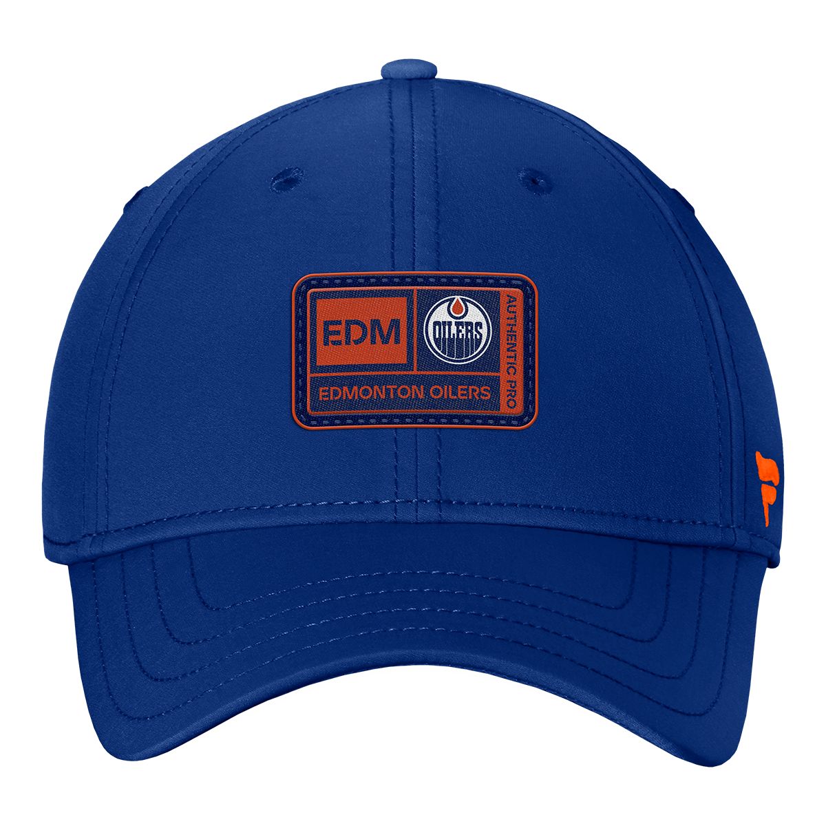 Edmonton Oilers Fanatics Authentic Pro Training Camp Structured Cap