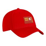 Calgary Flames Fanatics Men's Authentic Pro Training Camp Structured Cap Front_Three_Fourths_Angled_Right