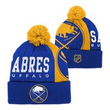 Buffalo Sabres Youth Outerstuff Impact Cuffed Pom Knit Hat Composite_or_Mixed
