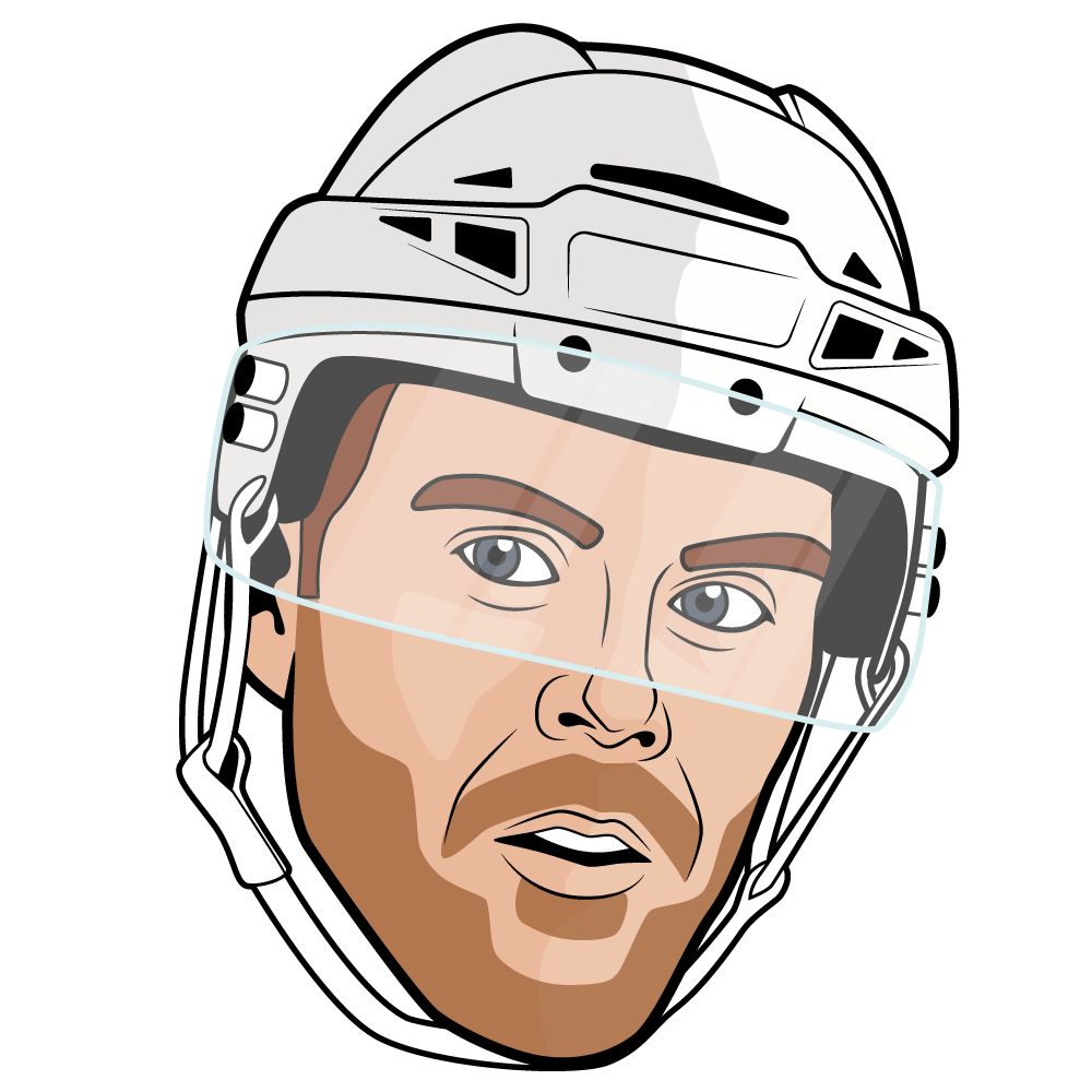 Edmonton Oilers McDavid Playoff Player Socks