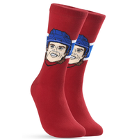Montreal Canadiens Grosnor Cole Caufield MLS Player Socks Front_Three_Fourths_Angled_Right