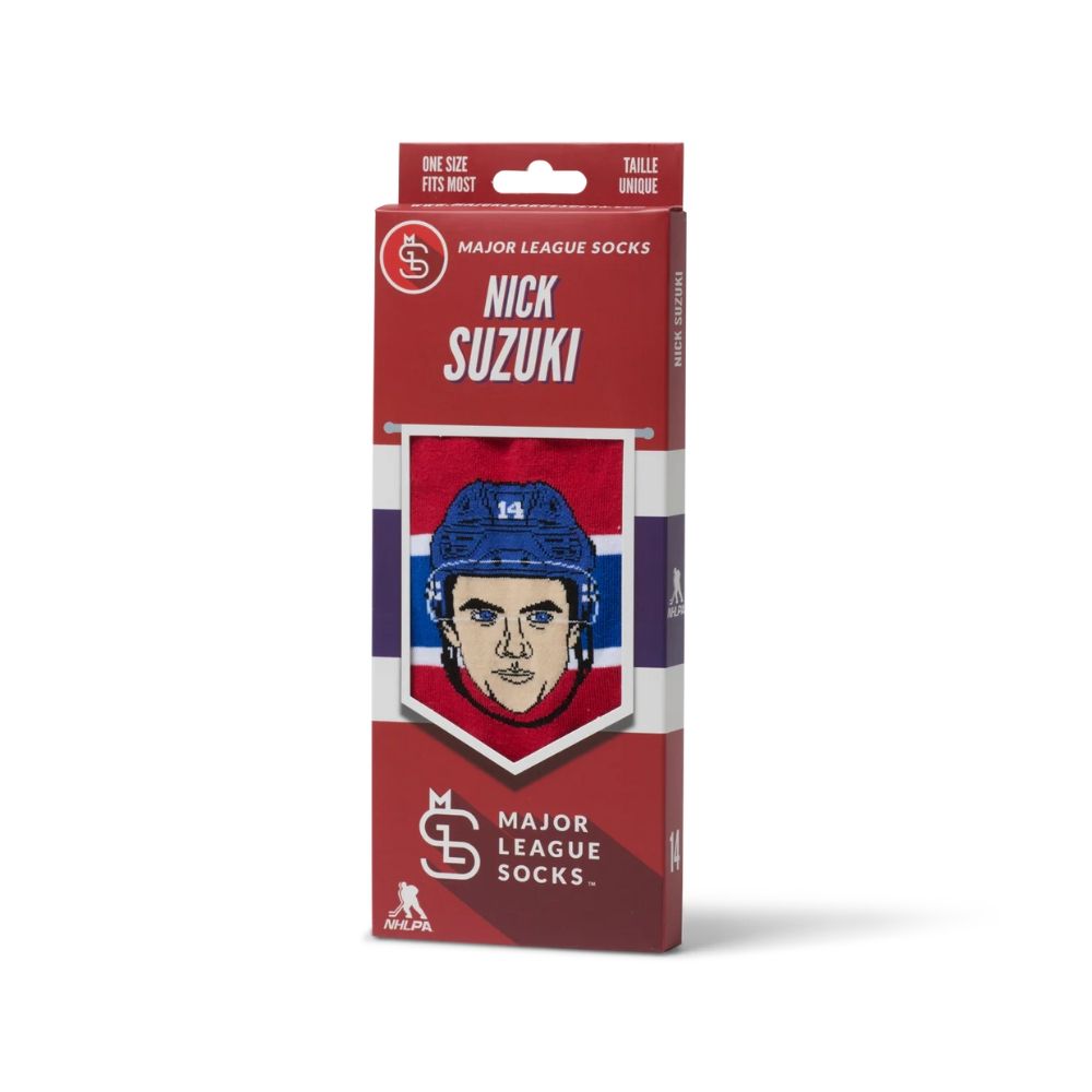 Montreal Canadiens Nick Suzuki Major League Socks