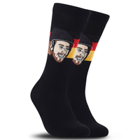 Vancouver Canucks Major League Socks Quinn Hughes Socks Front_Three_Fourths_Angled_Right