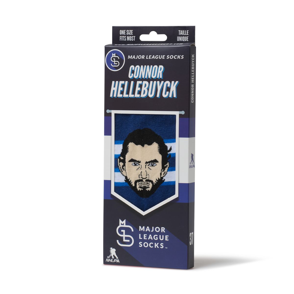 Winnipeg Jets Major League Socks Connor Hellebuyck Socks